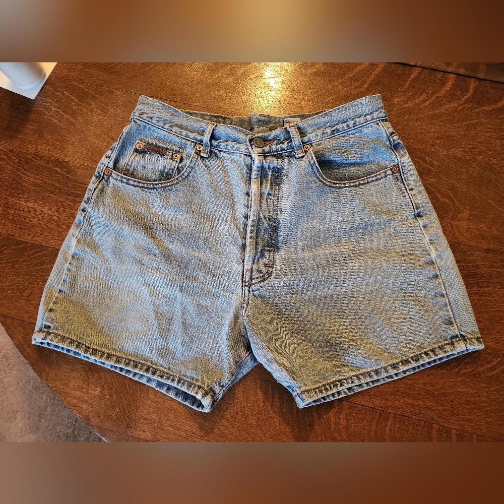 Vintage Calvin Klein Button Fly High Waisted Mom Jeans 80s